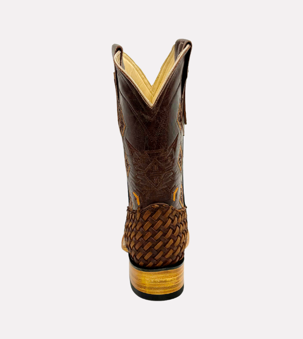 Cara_Blanca_Handmade_Cowboy_Basketweave_Petatillo_Leather_Western_Boots_Square_Toe_Chaparral_06