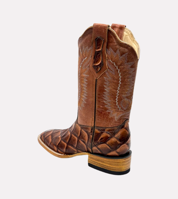 Cara_Blanca_Handmade_Cowboy_Prirarucu_Fish_Leather_Western_Boots_Square_Toe_El_Largo_05