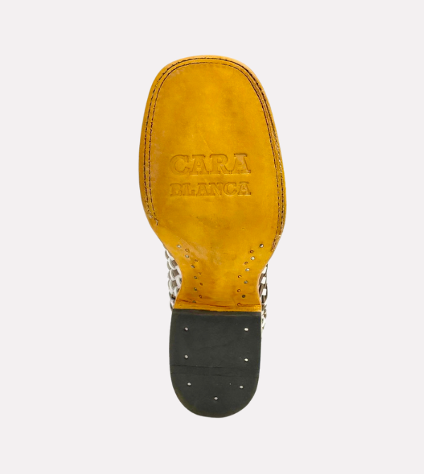Cara_Blanca_Handmade_Cowboy_Basketweave_Petatillo_Leather_Western_Boots_Square_Toe_Sierra_Blanca_09