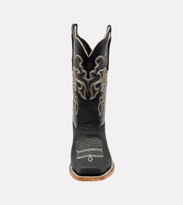 Cara_Blanca_Handmade_Cowboy_Leather_Western_Boots_Square_Toe_The_Black_Oak_02