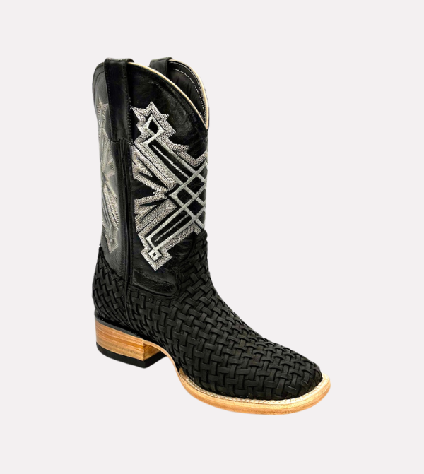 Cara_Blanca_Handmade_Cowboy_Basketweave_Petatillo_Leather_Western_Boots_Square_Toe_The_Maverick_01