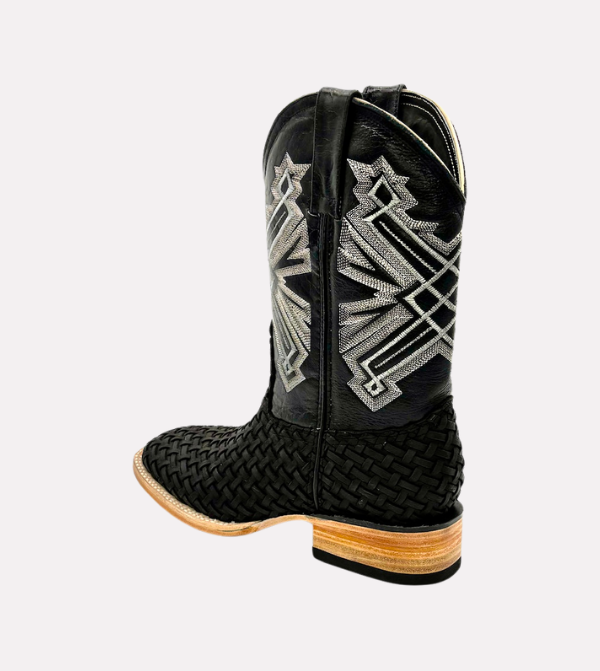 Cara_Blanca_Handmade_Cowboy_Basketweave_Petatillo_Leather_Western_Boots_Square_Toe_The_Maverick_05