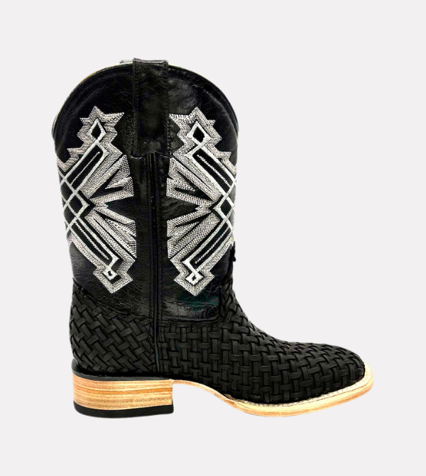 Cara_Blanca_Handmade_Cowboy_Basketweave_Petatillo_Leather_Western_Boots_Square_Toe_The_Maverick_08