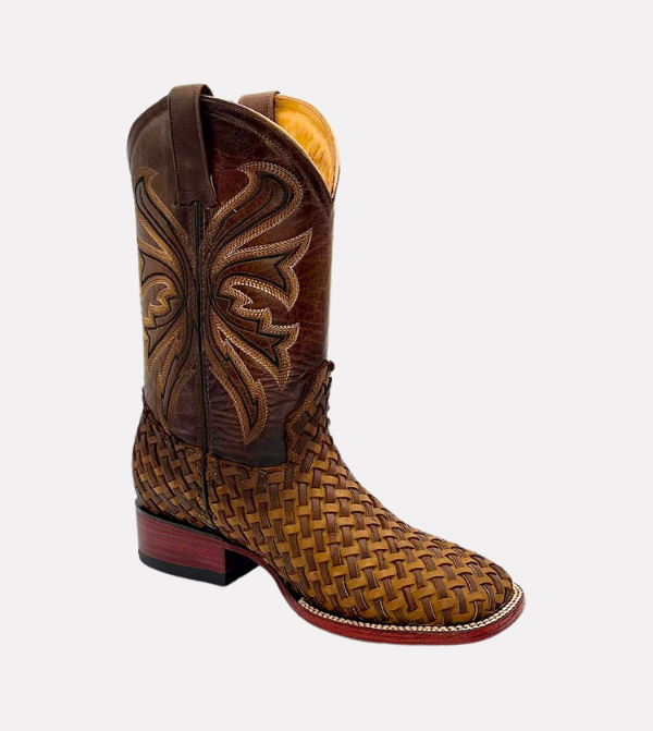 Cara_Blanca_Handmade_Cowboy_Basketweave_Petatillo_Leather_Western_Boots_Square_Toe_The_Palomino_01