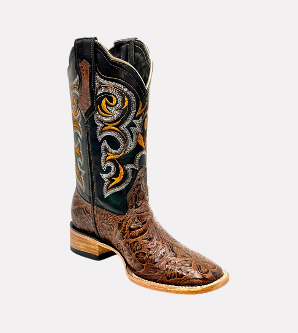 Cara_Blanca_Handmade_Cowboy_Handtooled_Cincelado_Leather_Western_Boots_Square_Toe_The_Redwood_01
