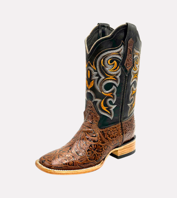 Cara_Blanca_Handmade_Cowboy_Handtooled_Cincelado_Leather_Western_Boots_Square_Toe_The_Redwood_03