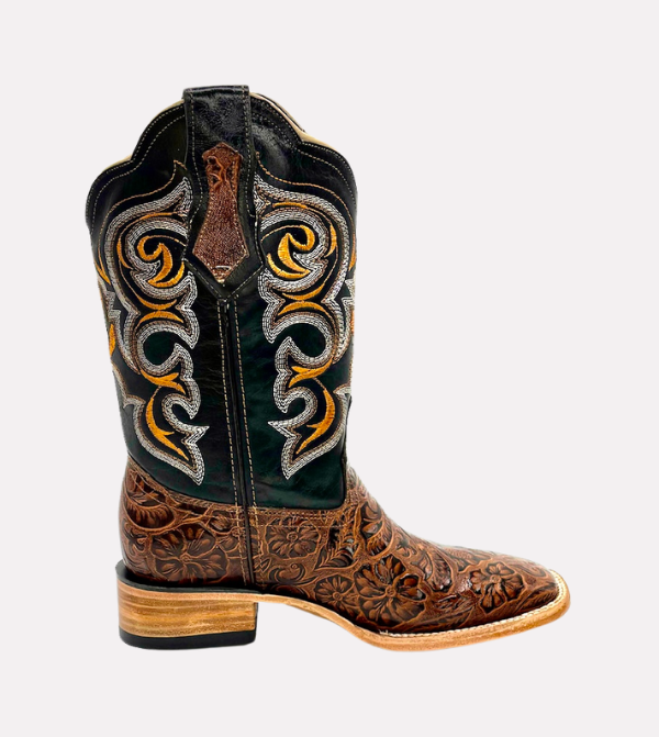 Cara_Blanca_Handmade_Cowboy_Handtooled_Cincelado_Leather_Western_Boots_Square_Toe_The_Redwood_08