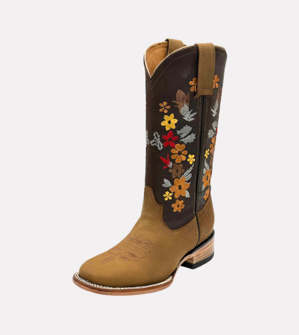 Cara_Blanca_Handmade_Cowboy_Leather_Western_Boots_Women_Floral_Embroidery_Square_Toe_The_Sunrise_03